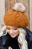 YD Boutique Hats C.C Beanie Beret